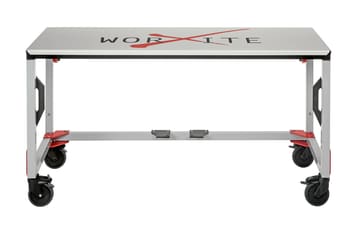 WorXite working table, deployed